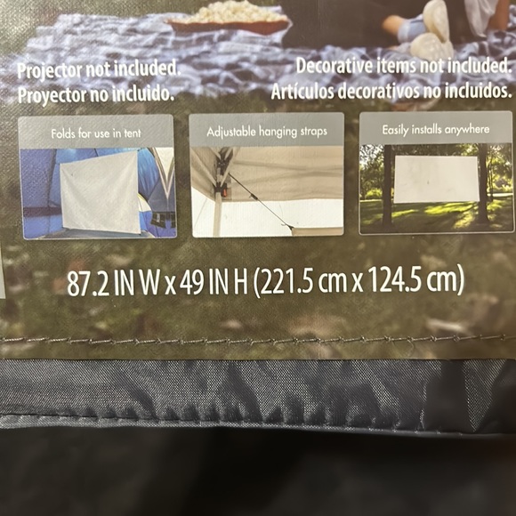 Projector screen - Picture 2 of 4